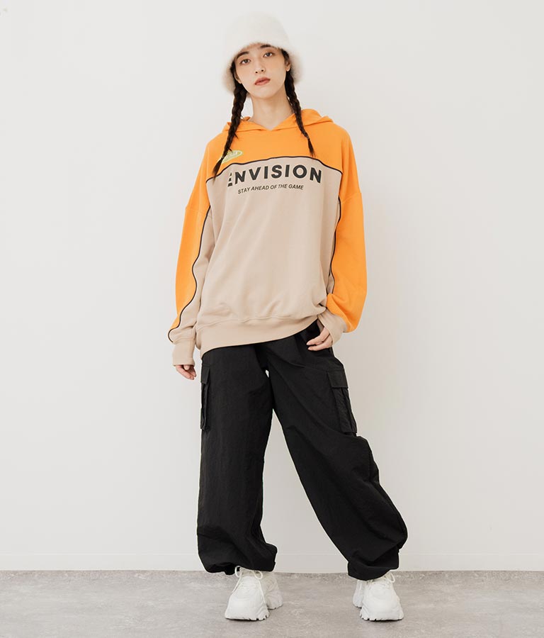 ウエストスピンドルナイロンカーゴパンツ 792-9070