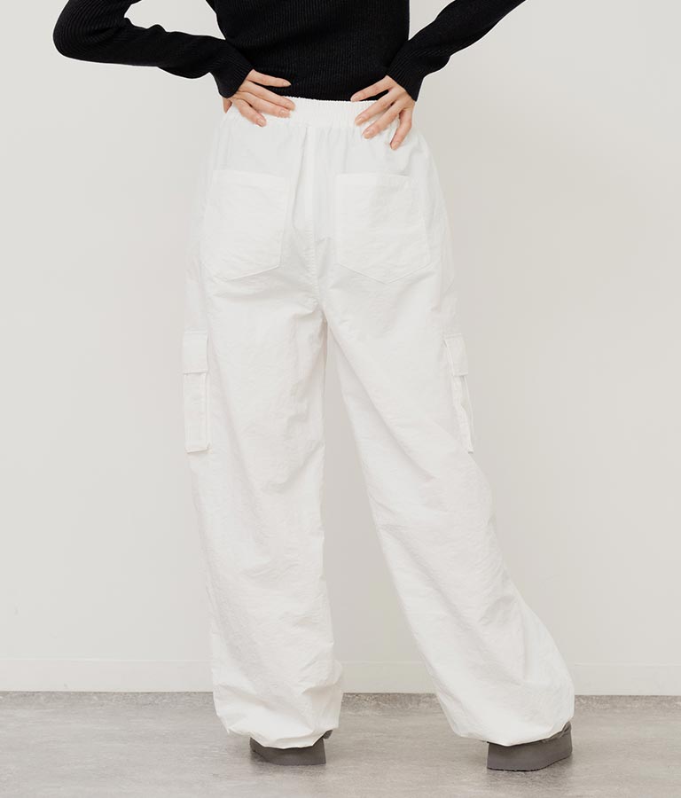 ウエストスピンドルナイロンカーゴパンツ 792-9070