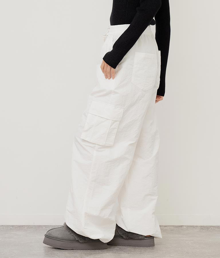 ウエストスピンドルナイロンカーゴパンツ 792-9070