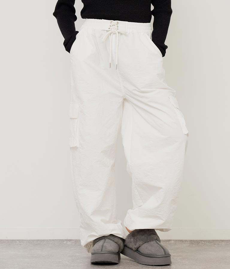 ウエストスピンドルナイロンカーゴパンツ 792-9070