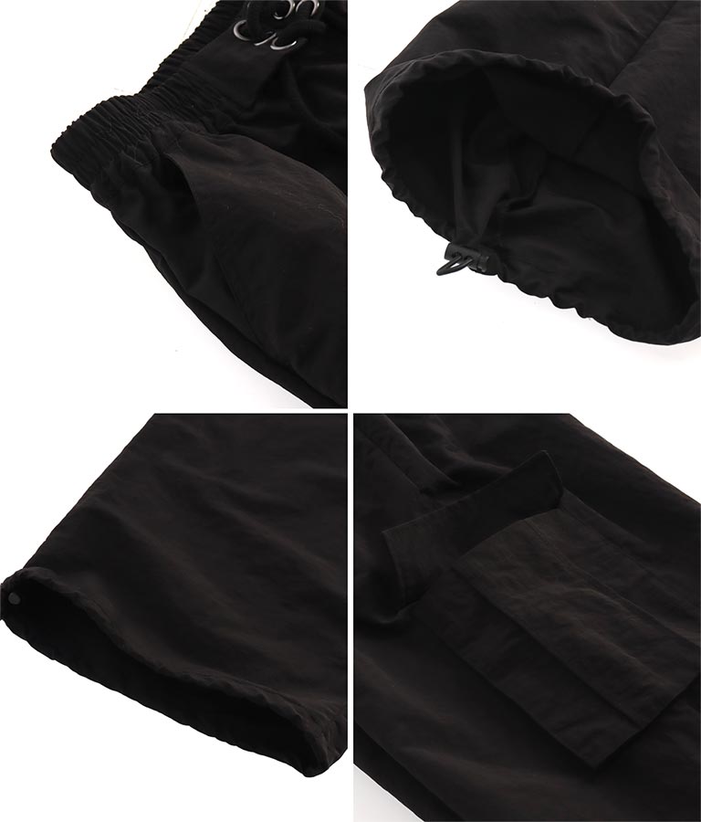 ウエストスピンドルナイロンカーゴパンツ 792-9070