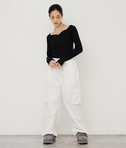 ウエストスピンドルナイロンカーゴパンツ 792-9070