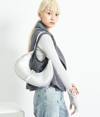 ハーフムーンショルダーバッグ 389-1068