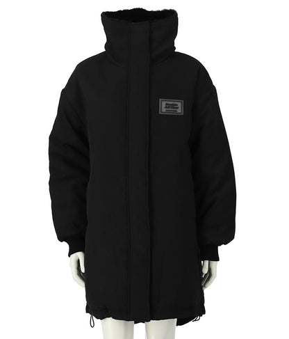 エコクラウド 衿裏フェイクファー 中綿 コート 916-7232
