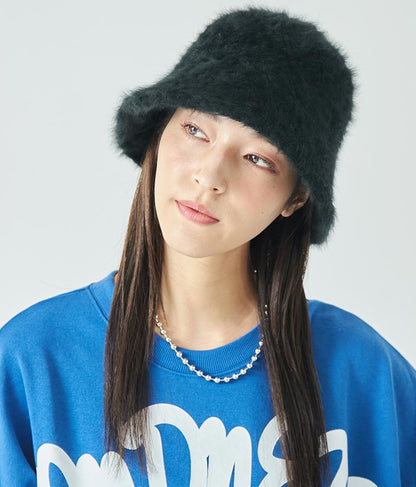 フェイクファー チューリップ ハット 159-5519