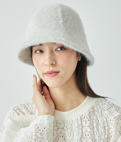 フェイクファー チューリップ ハット 159-5519
