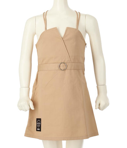 ベルト風ジャンパースカート 427-3137