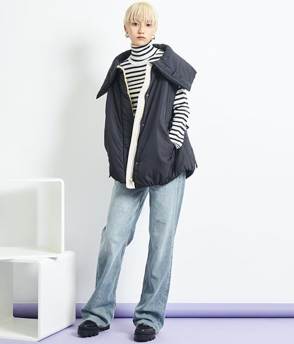 EimeeLawビッグカラーボリュームジレ 364-9176