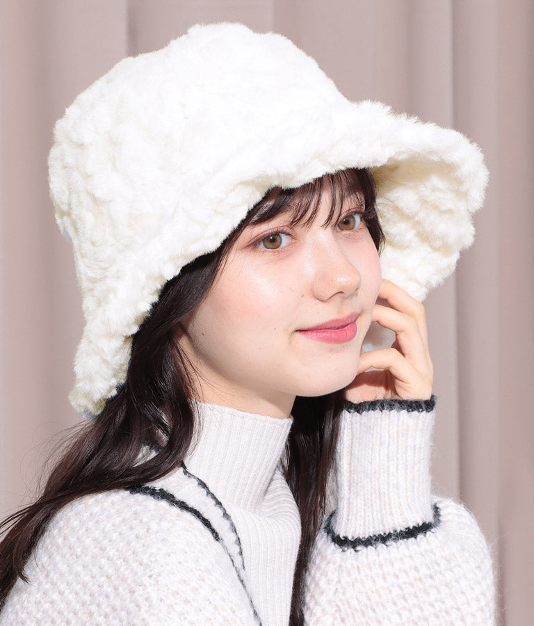 エコ ファー バケットハット 559-5816