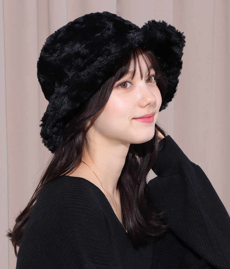 エコ ファー バケットハット 559-5816