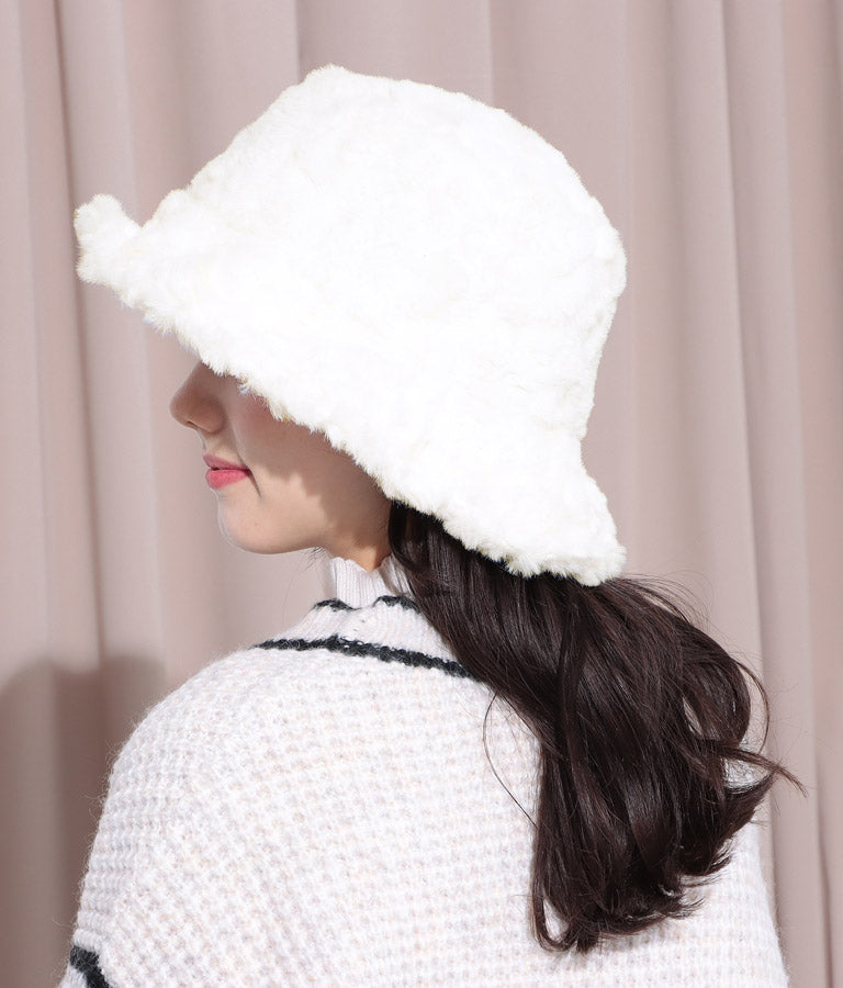 エコ ファー バケットハット 559-5816