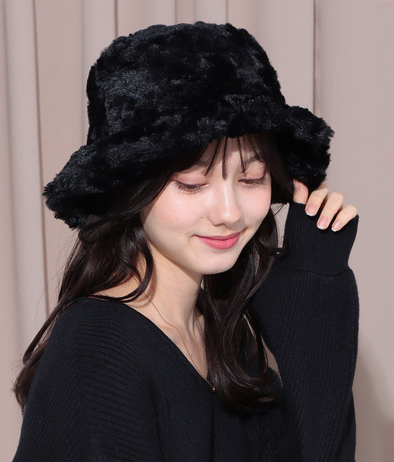 エコ ファー バケットハット 559-5816