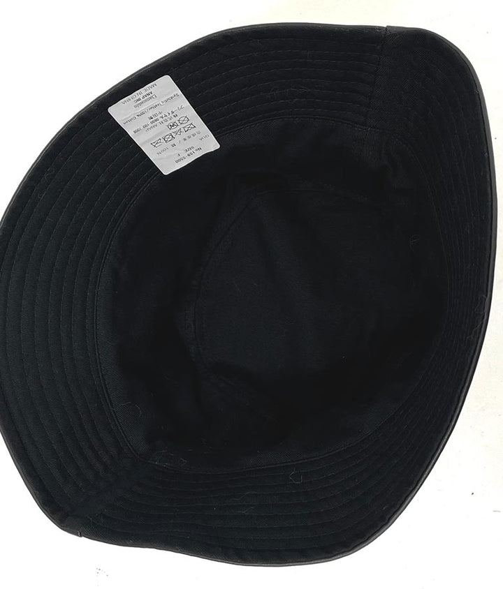 フェイクレザー×ツイルリバーシブルバケットハット 159-5500