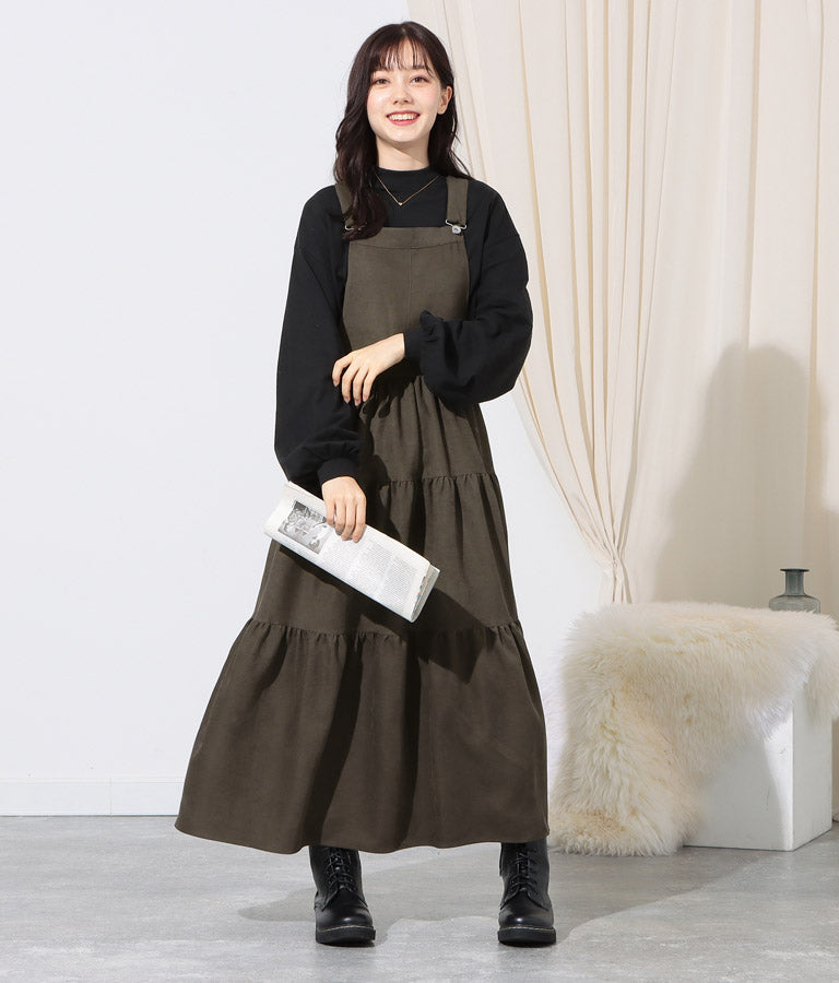 ティアード ジャンパースカート 527-6782