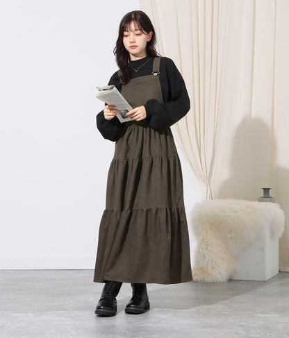 ティアード ジャンパースカート 527-6782