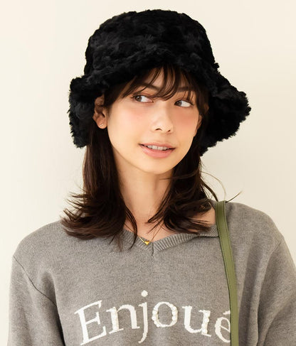 エコ ファー バケットハット 559-5816