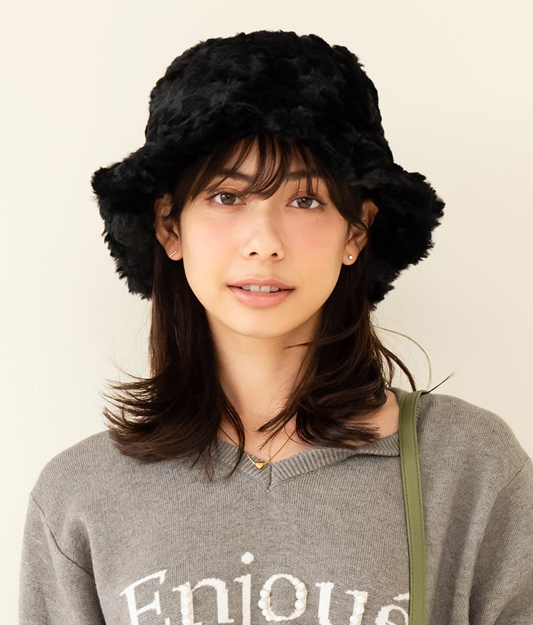 エコ ファー バケットハット 559-5816