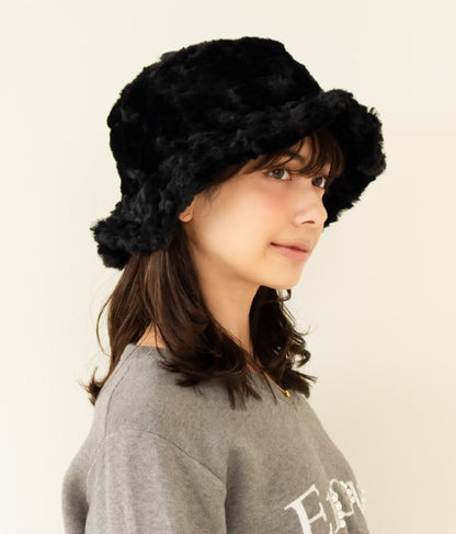 エコ ファー バケットハット 559-5816