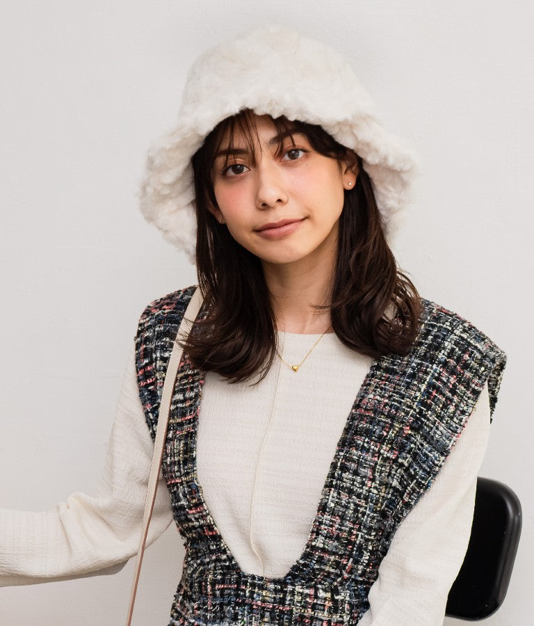 エコ ファー バケットハット 559-5816