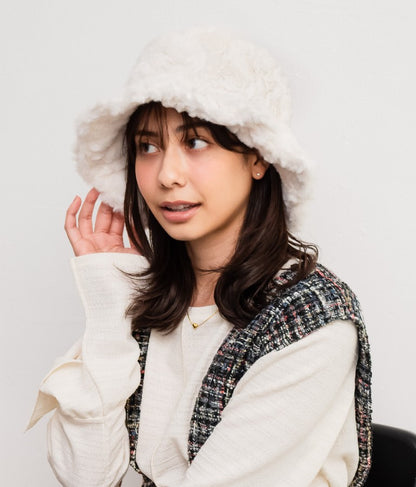 エコ ファー バケットハット 559-5816