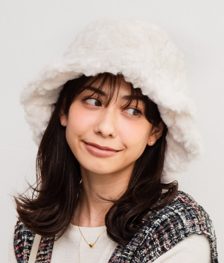 エコ ファー バケットハット 559-5816