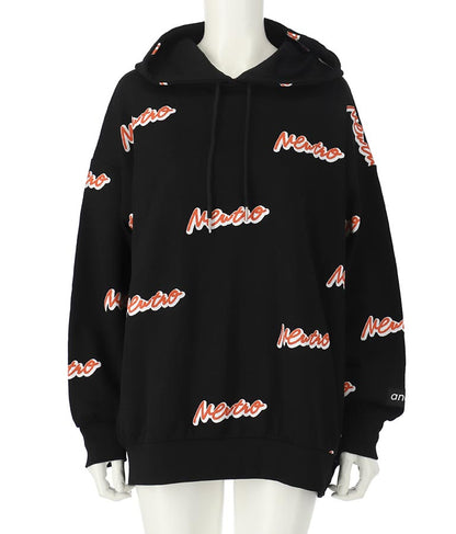 英字柄 裏毛 スウェット パーカー【親子お揃い】 793-9041