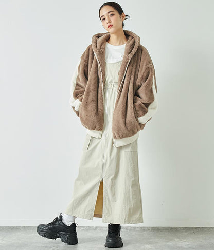 フロントジップミリタリーキャミワンピース 797-9072