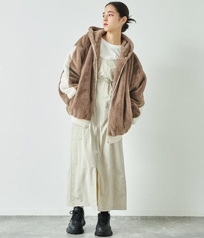 フロントジップミリタリーキャミワンピース 797-9072