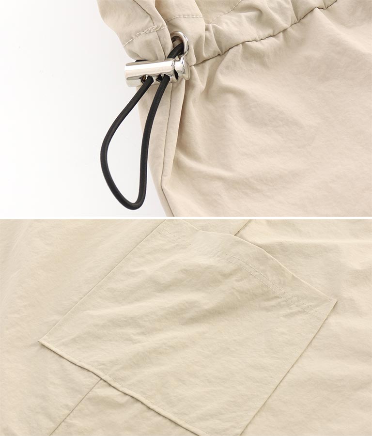 フロントジップミリタリーキャミワンピース 797-9072