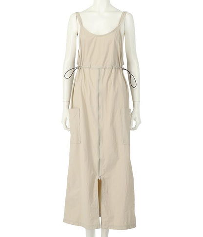 フロントジップミリタリーキャミワンピース 797-9072