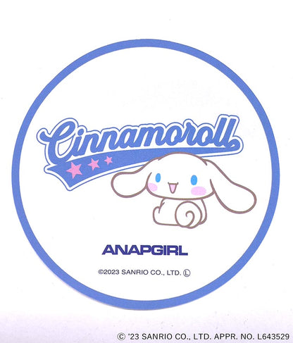 ANAPGiRL × シナモロール 耳付き ボア ジップパーカー【KIDSお揃い】 914-7323