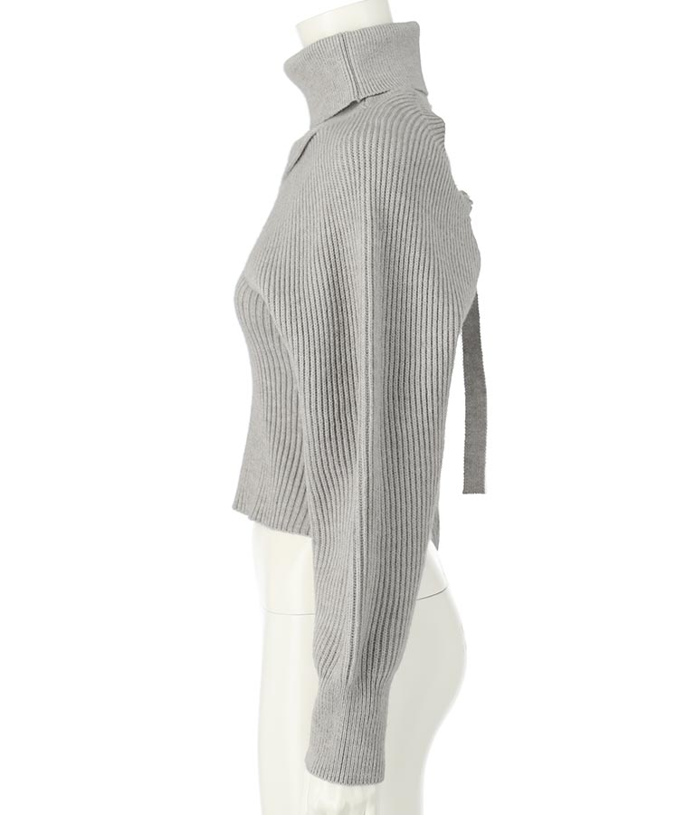 タートルネッククロップドニットアンサンブル セット 158-5515