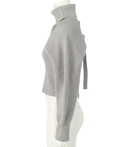 タートルネッククロップドニットアンサンブル セット 158-5515