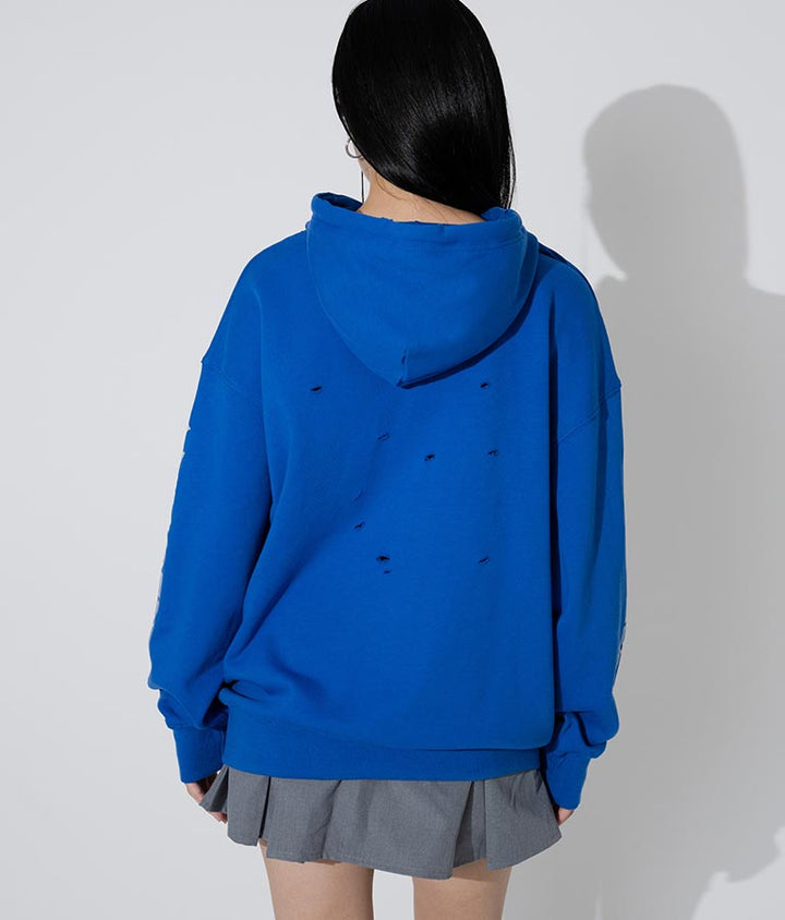 ダメージロゴフーディー 30-3108