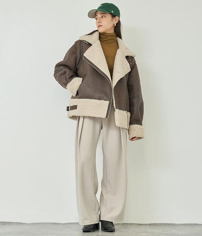 タック ワイド パンツ 792-8983