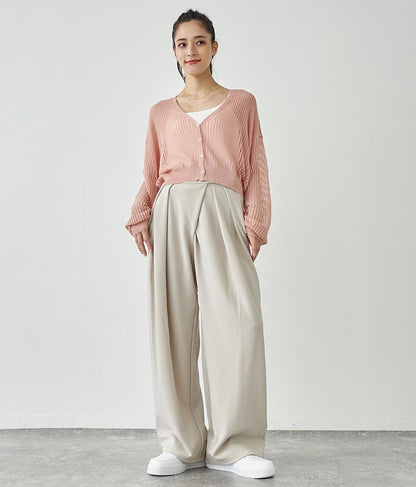 タック ワイド パンツ 792-8983