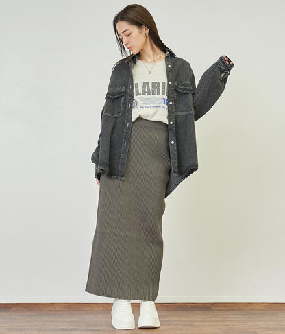 4パターン グラフィック ロング スリーブ Tシャツ 793-8999