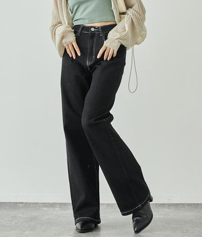 ストレッチ デニム ロング パンツ 152-5447