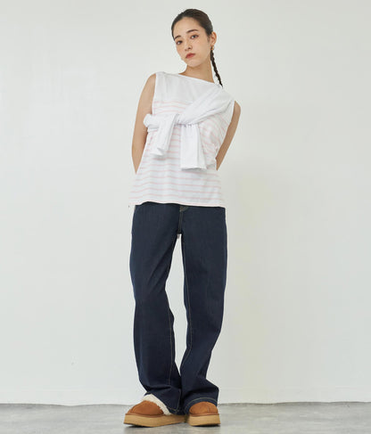 ストレッチ デニム ロング パンツ 152-5447