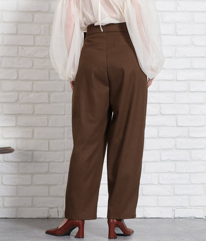 起毛ツイル ベルクロ タックパンツ 362-9237