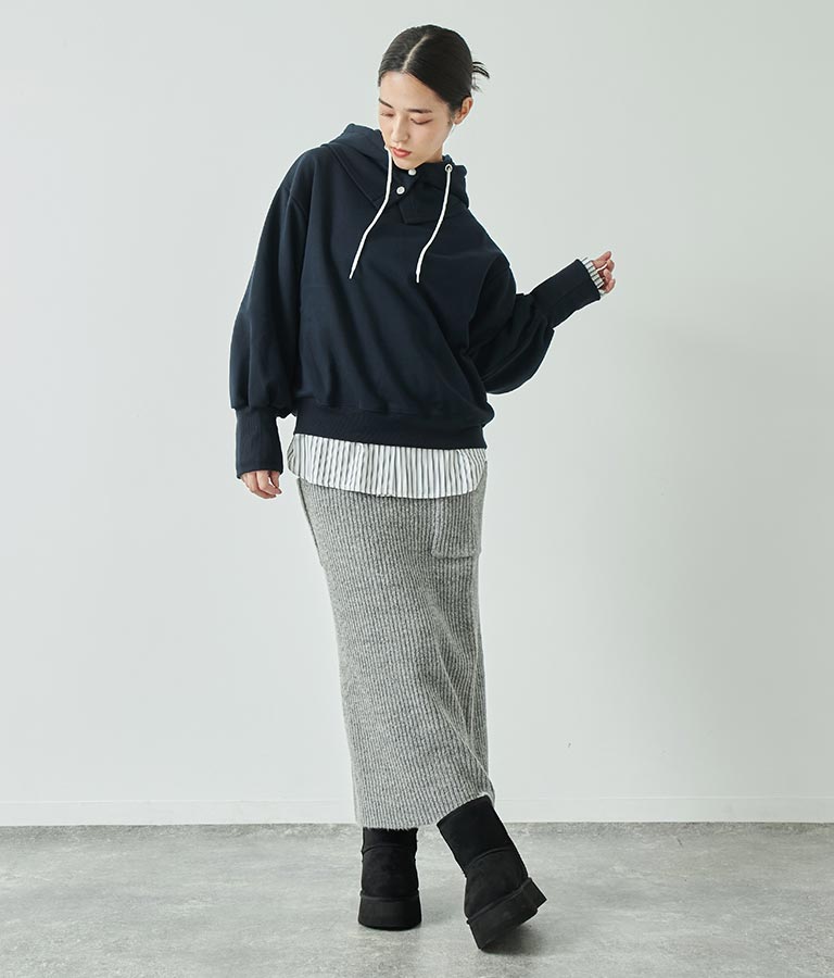 厚底ムートンブーツ 799-8940