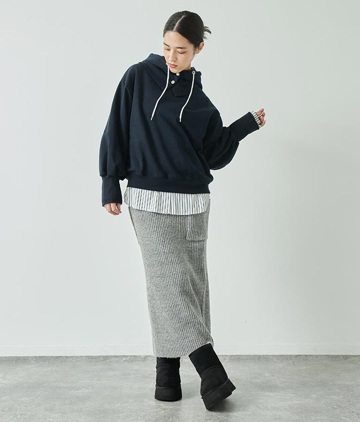厚底ムートンブーツ 799-8940