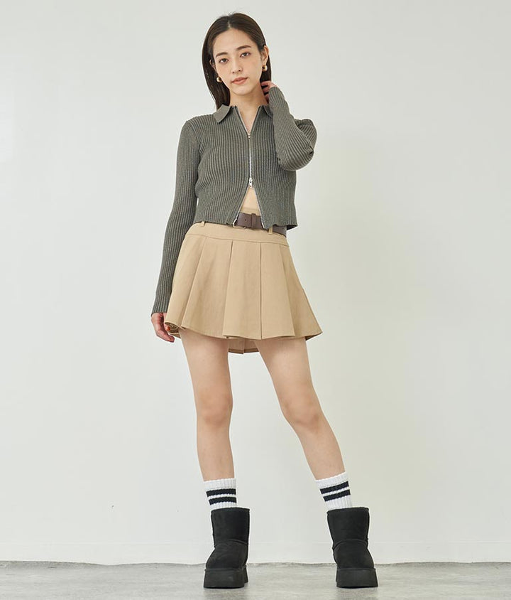 厚底ムートンブーツ 799-8940