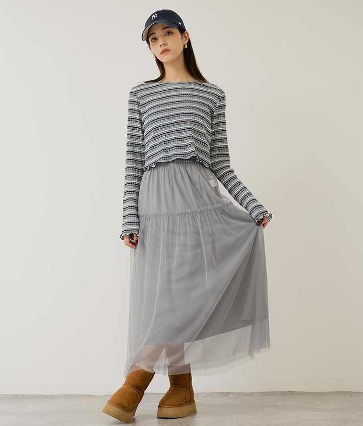 厚底ムートンブーツ 799-8940