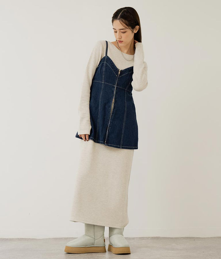 厚底ムートンブーツ 799-8940