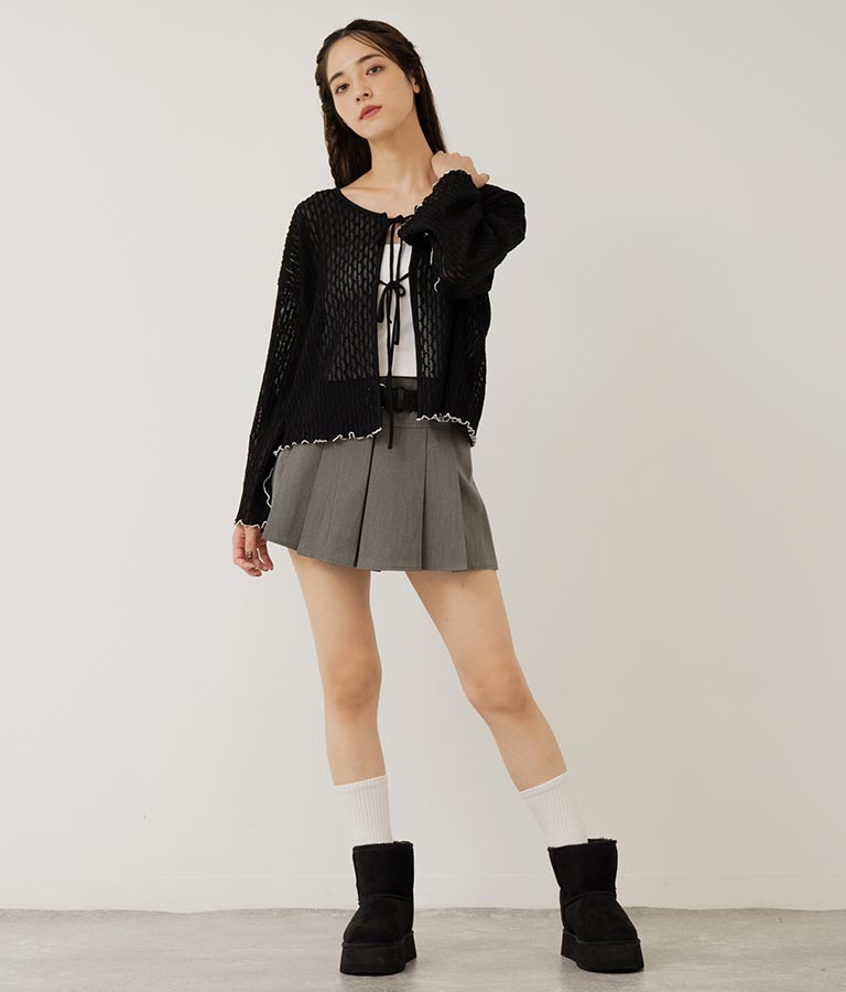 厚底ムートンブーツ 799-8940