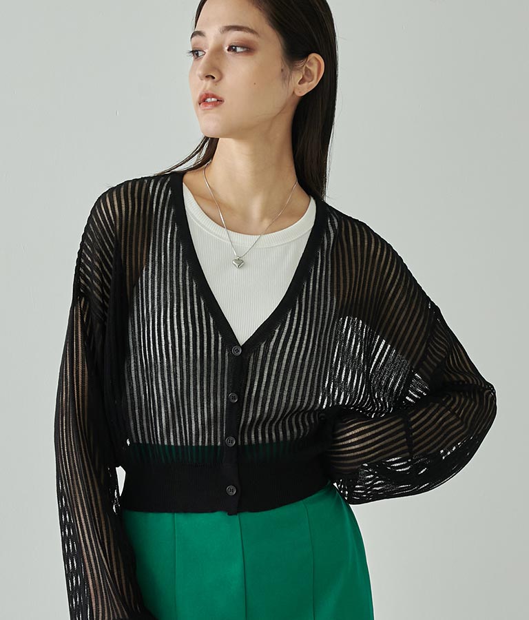 パッド付きリブタンクトップ 153-5443