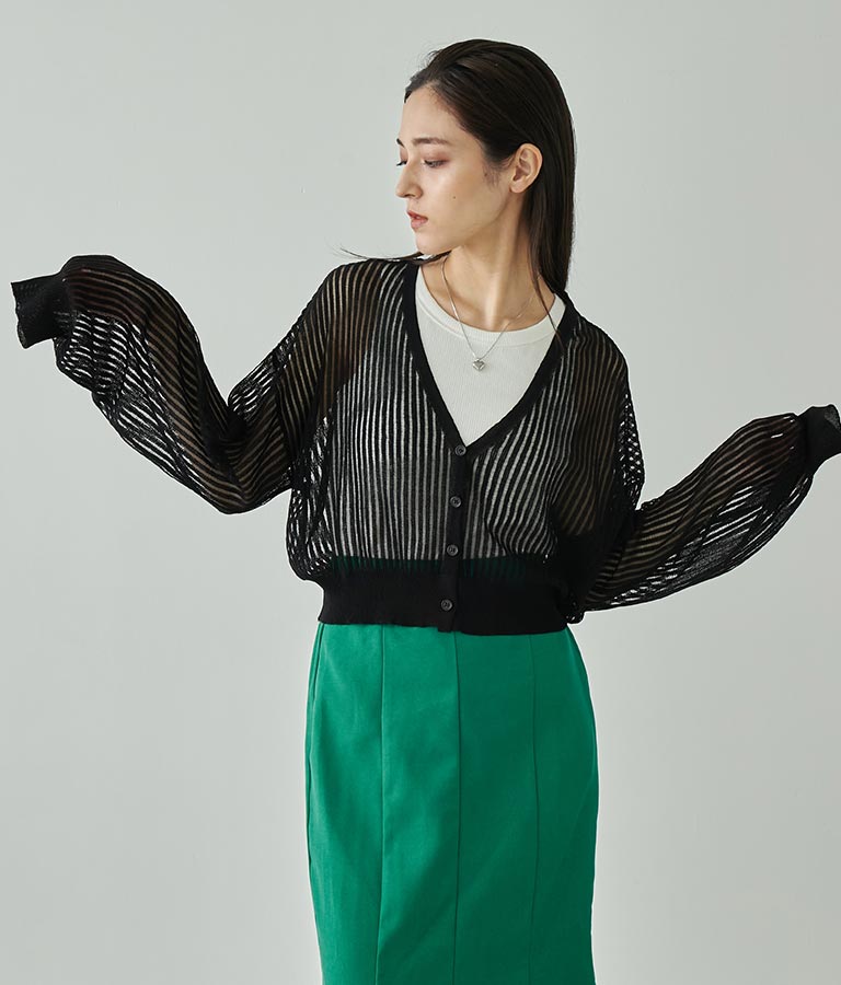 パッド付きリブタンクトップ 153-5443