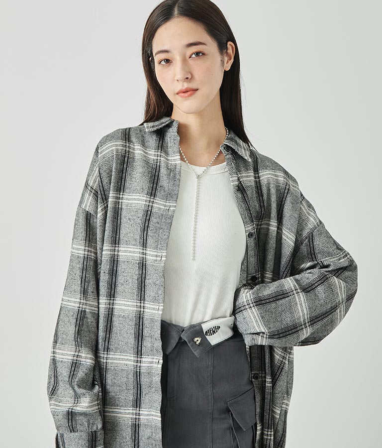 パッド付きリブタンクトップ 153-5443