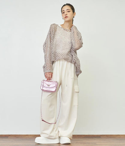 パッド付きリブタンクトップ 153-5443